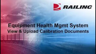 EHMS: View & Upload Calibration Documents