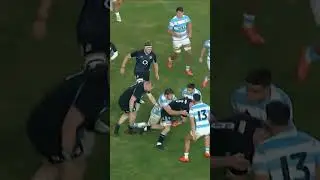 Tom Roebuck scores England&rsquo;s first try against Argentina 🙌