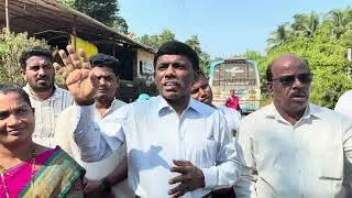 Laid Foundation Stone for Water Supply Project at Ave Khotigao | Dr. Ramesh Tawadkar