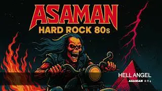Hell Angel 🔥 NEW 🔥 Heavy Metal 1980s Music By ASAMAN #metal #hardrock #guitar #maiden