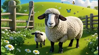 White Sheep, Fluffy and Fat | Gentle Sheep Song for Toddlers | Cozy Nursery Rhyme