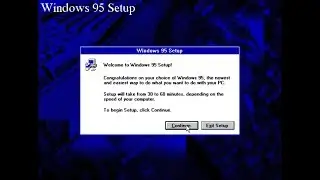 Windows 95 Installation