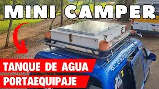 CAMPERIZACION MINI CAMPER | | TANQUE DE AGUA Y PORTAEQUIPAJE | CITROEN BERLINGO | MINI VAN