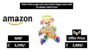 Fisher-Price Laugh and Learn Smart Stages Learn with Sis Walker, Multi Color