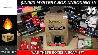 These mystery boxes were a scam.... (FROM SNEAKER RESELLER)