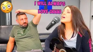 I Sang In front Of My Husband and His Reaction was PRICELESS!!!