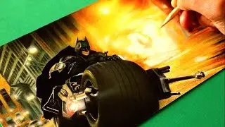 Drawing Batman - The Dark Knight - Time Lapse | R.R. FineArt