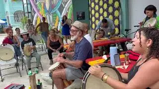 Plenazos Joe Medina Yazm&iacute;n Vicente La Casa de La Plena Tito Matos #live #plena #puertorico #clemente