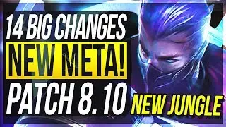 NEW META IS HERE?! 14 BIG CHANGES & NEW OP CHAMPS Patch 8.10 - League of Legends