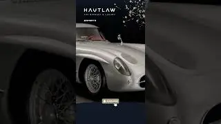 THE SLR Uhlenhaut Coupe sold for a insane143,000,000 dollars!