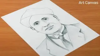 Sir C.V. Raman National Science day Drawing