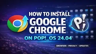 Как установить Google Chrome на Pop!_OS 24.04 Cosmic Desktop на Rust &mdash; официальный и безопасный с...
