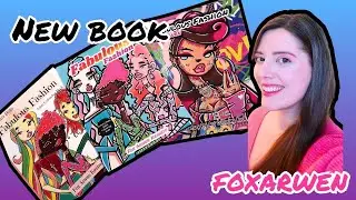 NEW Fabulous Fashions/ Fantasy Pop Art/ Colouring Book/ FoxArwen/ November 2024.