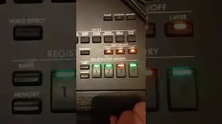DGX 670: Controlling Registration Memory with the pedal (Regist Sequence)