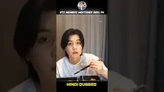 bts members talking any india 🇮🇳👀 Hindi dubbed #bts
