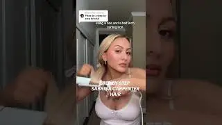 Step by step Sabrina Carpenter hair | YesHipolito