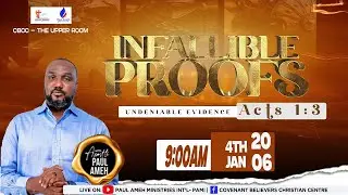 INFALLIBLE-PROOFS SERVICE || SUNDAY || WITH APOSTLE PAUL AMEH || 4TH JANUARY 2026