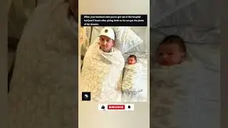 ParentingHumor When He Asks for The &ldquo;Dream Shot&rdquo; 5 Hours Postpartum! 😳#shorts #viral