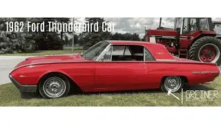 1962 Ford Thunderbird Car- Selling at our Fall Machinery Consignment - Richland, Iowa