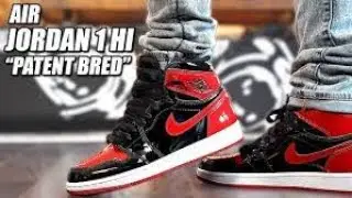 Air Jordan 1 Retro High OG Patent Bred