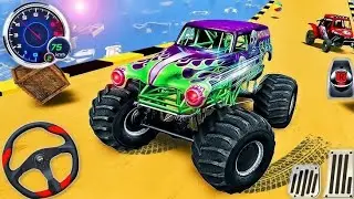 Monster truck riders stunts gameplay video jump #trendingsgame #androidgames#automobile #longdriver 
