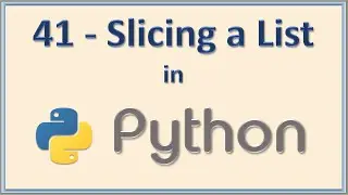 41 - Accessing a part of a list through slicing in python Language