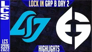 CLG vs EG Highlights | LCS Lock In Group B Day 2 | Counter Logic Gaming vs Evil Geniuses