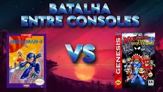 Mega Man 4 (Nes) VS Mega Man the Sequel Wars (Mega Drive fan game): Batalha entre Consoles