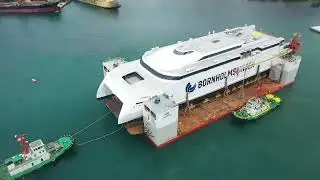 Clean Version   Austal H423 Launching Video by Caloy Ramirez