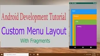 Android Development Tutorial : Cool Menu  Design Implementation With Fragments