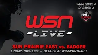WIAA Level 4 (Div. 2) Playoff Football - Sun Prairie East vs. Badger