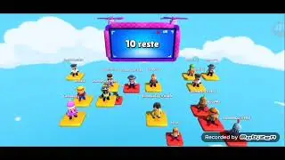 Course en folie avec Bande2Yeti sur Stumble Guys