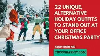 22 Unique, Alternative Holiday Outfits to Stand Out at Your Office Christmas Party