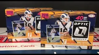 2018 Donruss Optic Football Mega - 2 Box Break (1 Autograph Per)