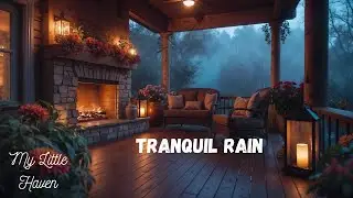 Gentle Rain | Cozy & Calm Ambience 🌙 | My Little Haven (8 Hours)