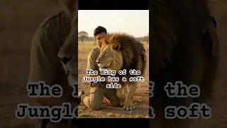 The King of the Jungle has a soft side #lionlove #wildlifeconnection #incredibleanimals #nature #ai
