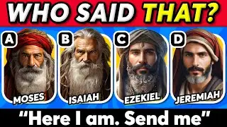 THE OLD TESTAMENT QUIZ - 25 BIBLE QUESTIONS TO TEST YOUR BIBLE KNOWLEDGE - The Bible Quiz