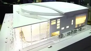 Model for the transformation of the Quicken Loans Arena in Cleveland