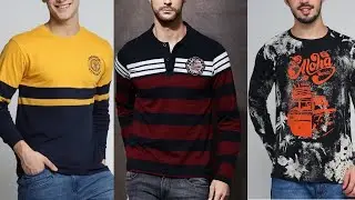 16 Best Full Sleeves T-shirt Designs For Men || by Look Stylish