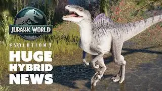 🔲 JWE3: HUGE HYBRID NEWS & MORE | Jurassic World Evolution 3 News