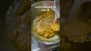 Lunch prepared for kids