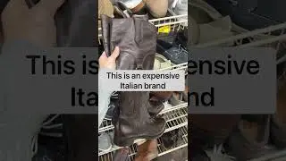 This is why I love this thrift store! So many luxury brands here!