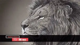 Pen & #Inktober Tutorial - Time-Lapse #SpeedPaint