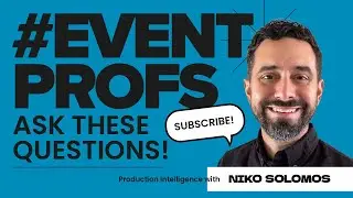Don&rsquo;t Hire an Event Production Partner Until You Ask These Questions