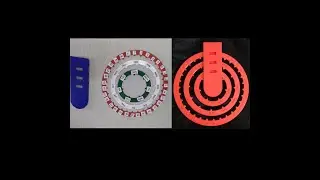 3D printed beautiful Wall Calendar|How to make wall calendar at home|DIY calendar| 5_Min art & craft