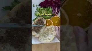 🥪My Secret Delicious Goat's Farmer's Cheese Radicchio Sandwich by CHEF PACHI #shortsyoutube