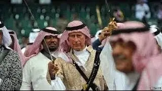 Prince Charles Dancing in Saudi Arabia