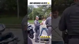 NINO ABRAVANEL PEGO NA BLITZ 😂 #shorts #short #viralvideo #video #song #youtubeshorts #yt #funny