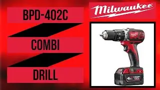 Milwaukee Combi Drill - Compact Power Tool 18V (M18 BPD-402C)