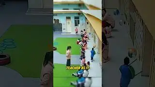 Careful boy&rsquo;s gesture brings tears to teacher&rsquo;s eyes. #classroom #shortvideo #love